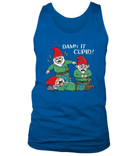 Anti Valentines Day Damn it Cupid Tank Top Unisex