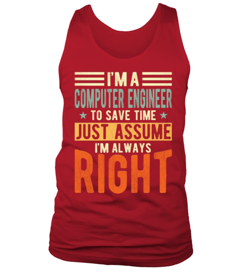 Computer Engineer Tank Top Unisex