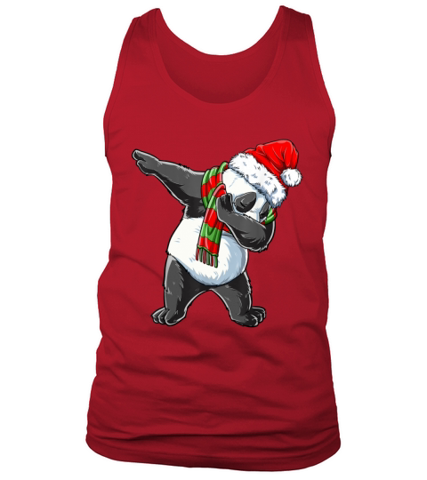 Dabbing Panda Santa Christmas Kids Boys Men Xmas B Tank Top Unisex