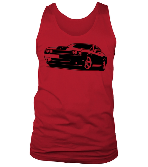 Dodge Challenger SRT Hellcat Tank Top Unisex