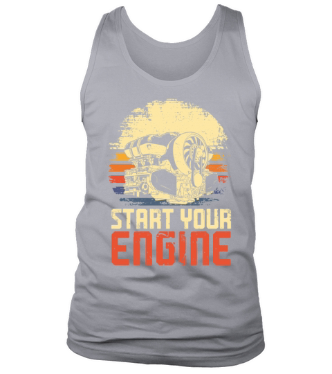 Drag Racing Race Car Retro Vintage Tank Top Unisex