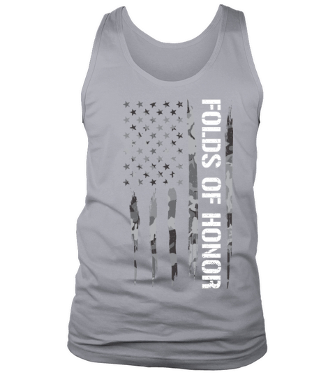 Folds Of Honor - American Flag Tank Top Unisex