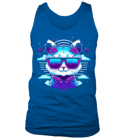 Kawaii Kitty Tank Top Unisex