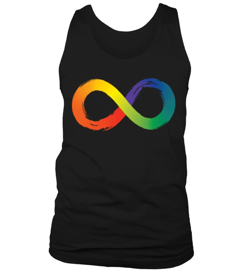 Neurodiversity Infinity Spectrum Autism Awareness Tank Top Unisex