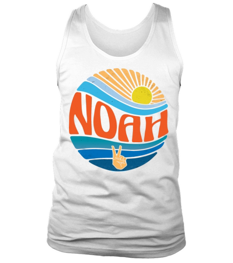 Noah Shirt Vintage Sunset Noah Groovy Tie Dye Tank Top Unisex