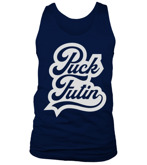 puck futin logo design Tank Top Unisex