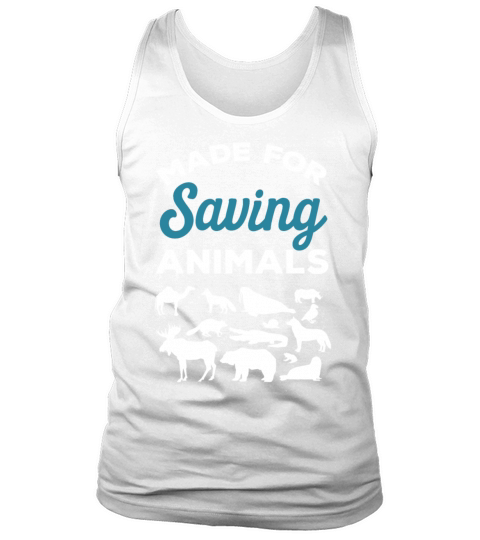Saving Animals Funny Quote Animal Saver Tank Top Unisex