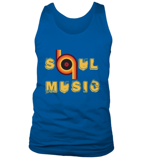 Soul music vintage record Afro Soul music sheet mu Tank Top Unisex