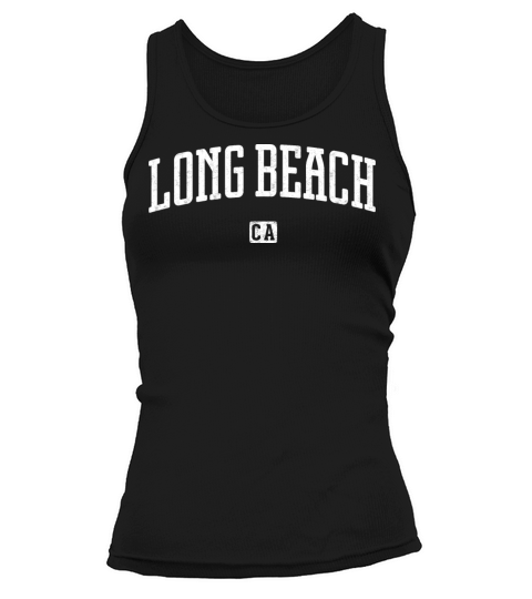 Long Beach California Vintage Tank top Woman