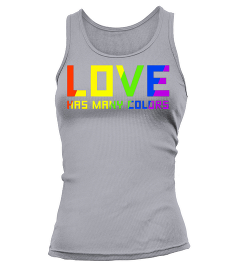 Love Has Many Colors Tank top Woman