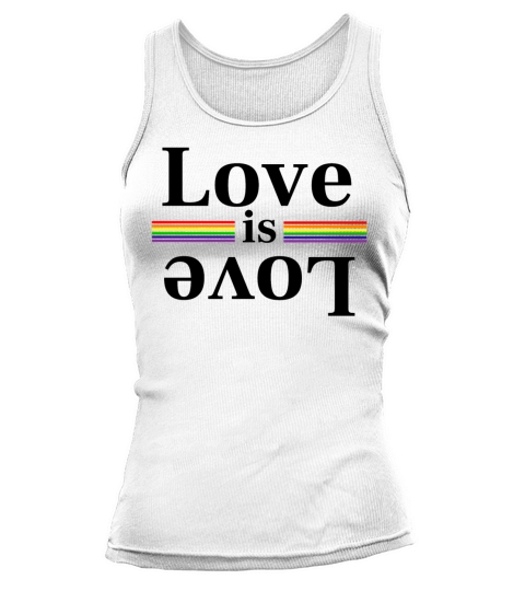Love is Love LGBT Gay Pride Tank top Woman
