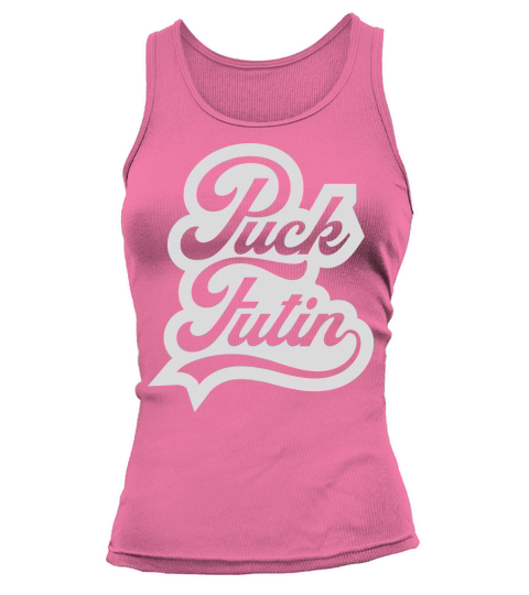 puck futin logo design Tank top Woman