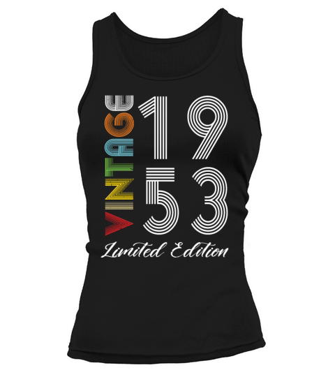 Vintage 1953 Vintage Birthday Retro Vintage Tank top Woman