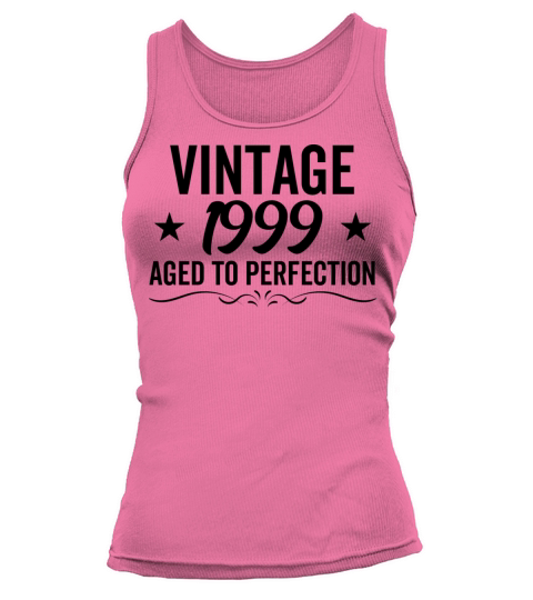Vintage 1999 Aged To Perfection Tank top Woman