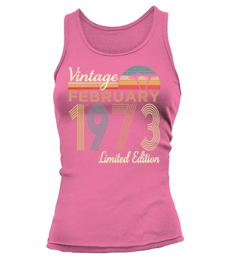 Vintage FEBRUARY 1973 Limited Edition Tank top Woman