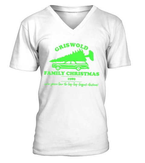 Family Christmas V-Neck T-shirt