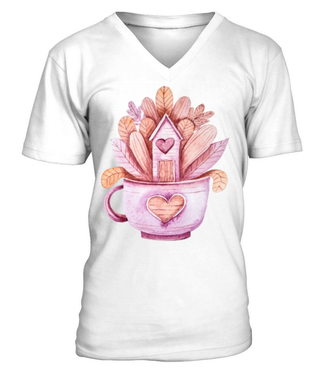 Funny Valentines Day V-Neck T-shirt