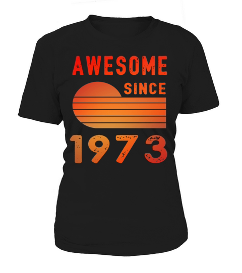 1973 Birthday Retro Vintage Gift vintage Women's T-Shirt