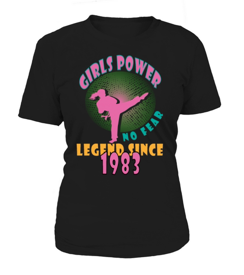 1983 vinatge Girls Power Birthday Women's T-Shirt