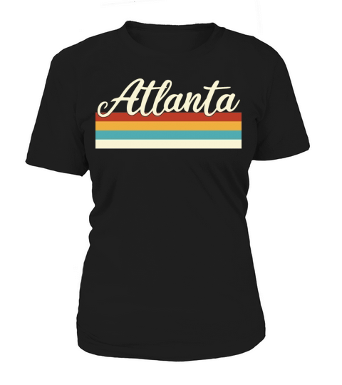 Atlanta - Georgia - Retro - Vintage United States Women's T-Shirt