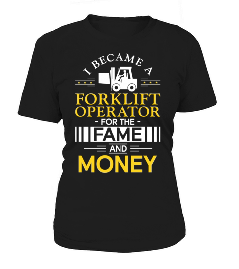 Certified Forklift Truck Operator Women's T-Shirt