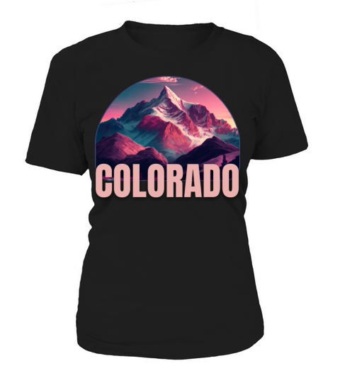 Colorado Rocky Mountains Zen Nature Landscape Women's T-Shirt