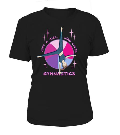 Funny Gymnast Anime Girl Cartwheel Gymnastics Star Women's T-Shirt
