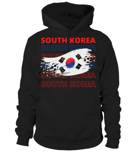 World South Korea Soccer Vintage Hoodie Unisex