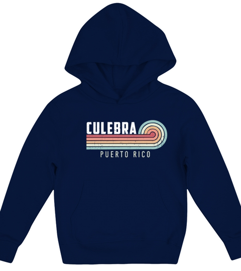 Culebra National Park Vintage Kids Hoodie