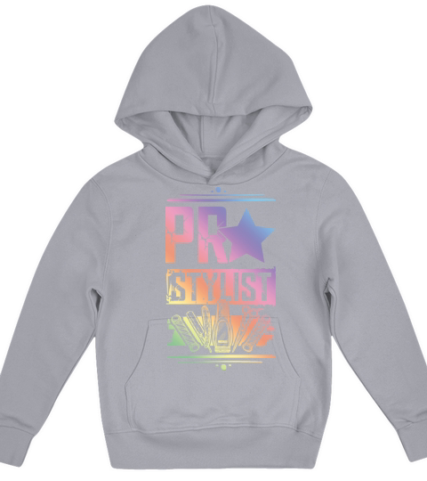 pro stylist saying Kids Hoodie