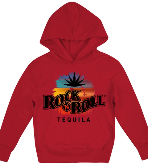 Rock N Roll Tequila Second Collection Kids Hoodie
