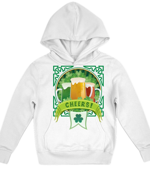 St Patricks Beer Kids Hoodie