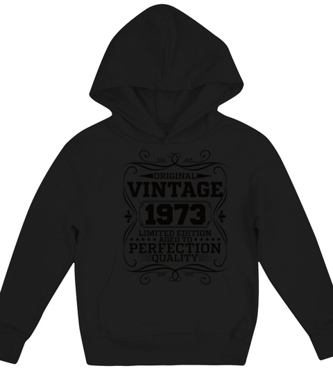 Vintage 1973 Original Limited Edition Kids Hoodie