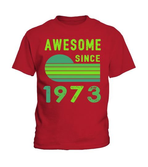 1973 Birthday Retro Vintage Gift 1973 Kids T-Shirt