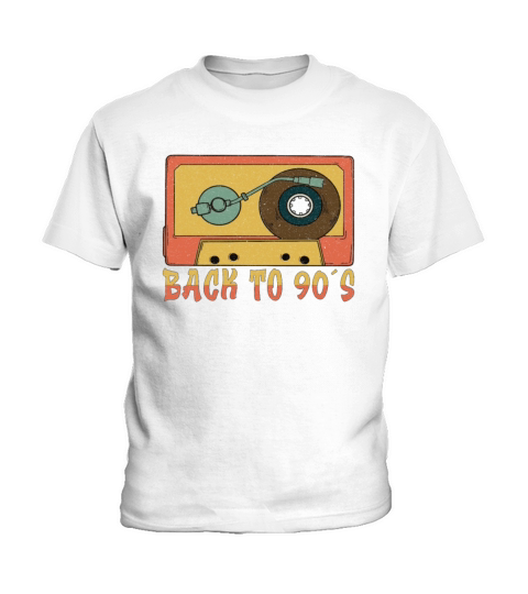 Cassette Type Vintage Cassette Retro Cassette Love Kids T-Shirt