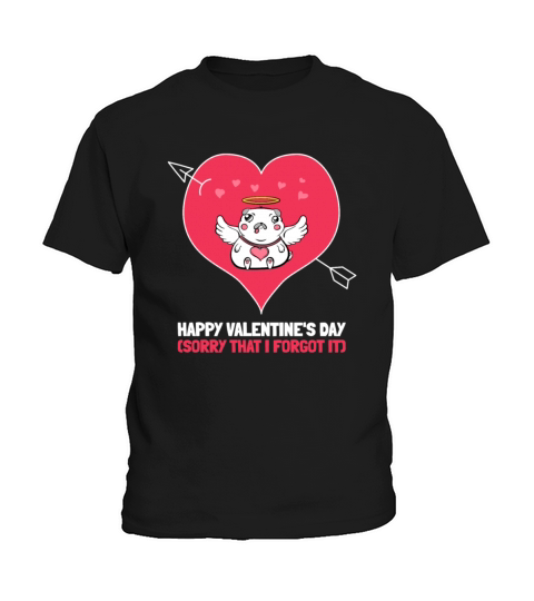 Funny Valentines Day Animal Motif Kids T-Shirt