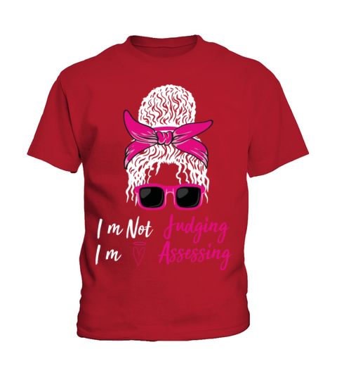Im Not Judging Im Assessing Funny T Shirt Kids T-Shirt