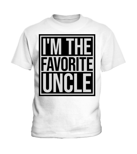 im the favorite uncle Kids T-Shirt