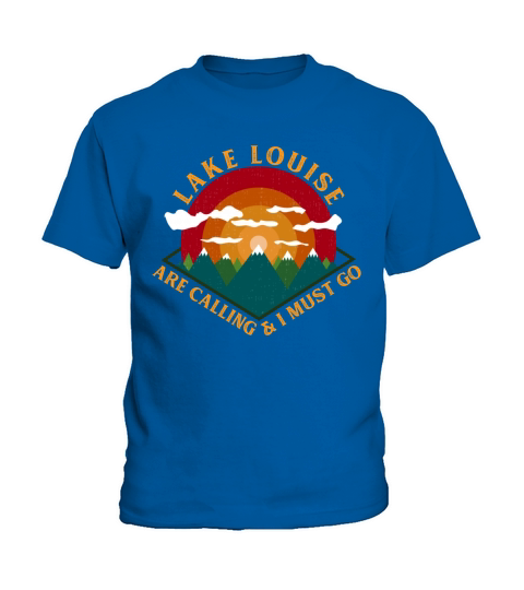 Lake Louise Alberta Canada Kids T-Shirt