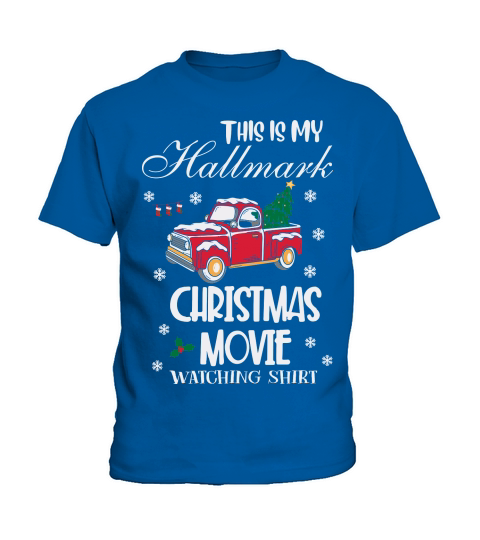 This Is My Hallmarks Christmas Move Watching Shirt Kids T-Shirt