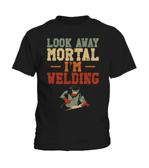 Welder Welding Vintage Retro Look Kids T-Shirt
