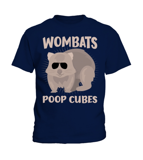 Wombats Poop Cubes For A Wombats Lover Kids T-Shirt