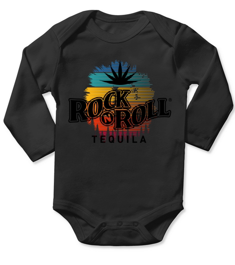 Rock N Roll Tequila Second Collection Long Sleeve Baby One-Piece