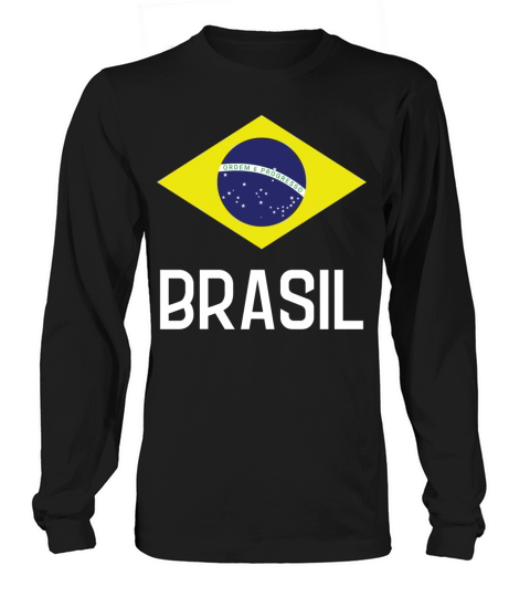 Brasil Flag Soccer 2022 Brazilian Futebol Brazil Long sleeved Unisex