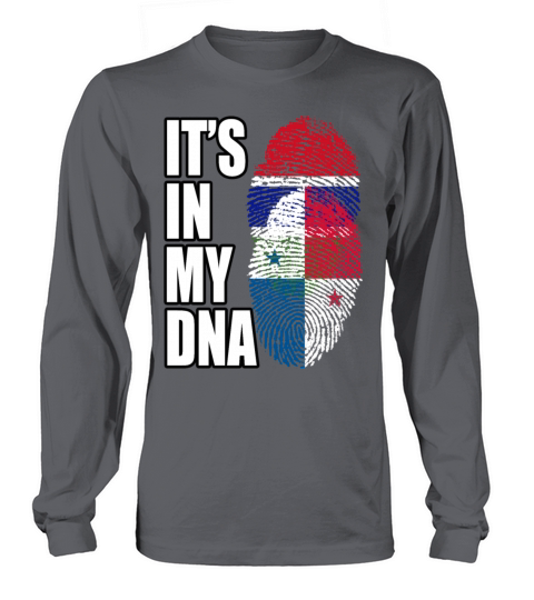 Gambian And Panamanian Mix Heritage DNA Flag Long sleeved Unisex