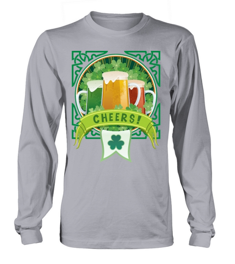 St Patricks Beer Long sleeved Unisex