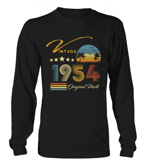 vintage 1954 Long sleeved Unisex
