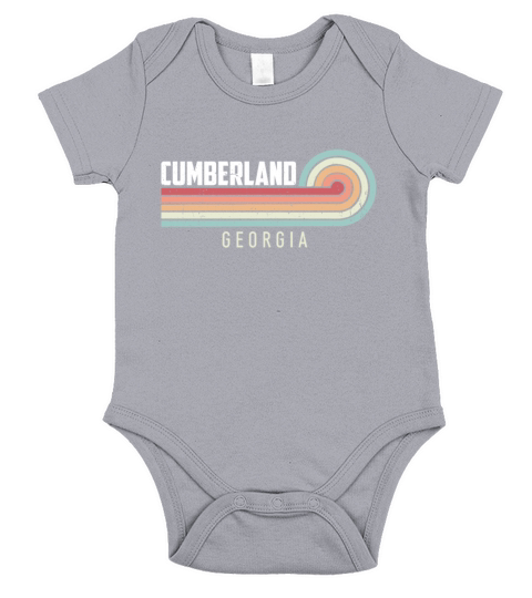 Cumberland National Park Vintage Short Sleeve Baby One-Piece