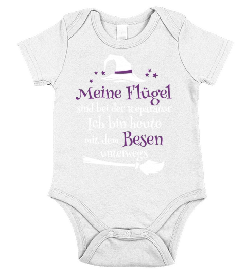 Funny German Quote Black Humour Short Sleeve Baby One-Piece