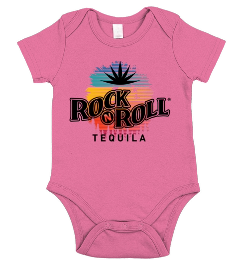 Rock N Roll Tequila Second Collection Short Sleeve Baby One-Piece
